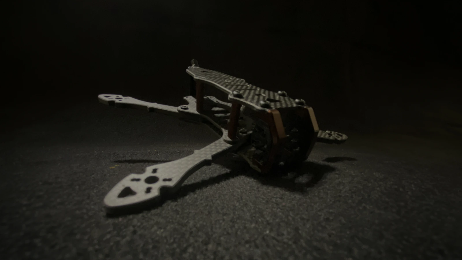 Lil'Matey2 3.5-inch carbon fiber FPV drone frame