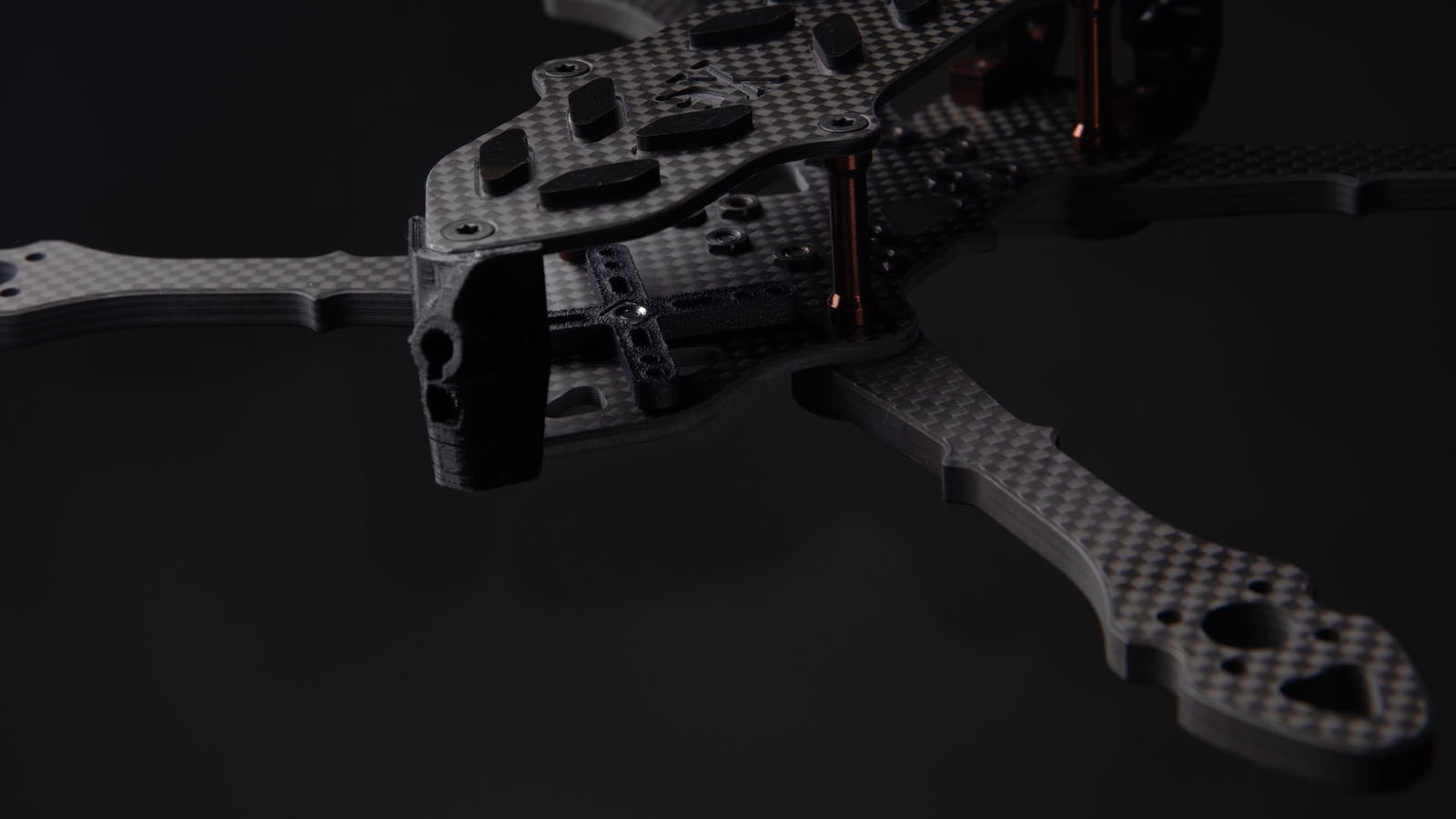 Pirat Punch VTX slider system FPV drone frame