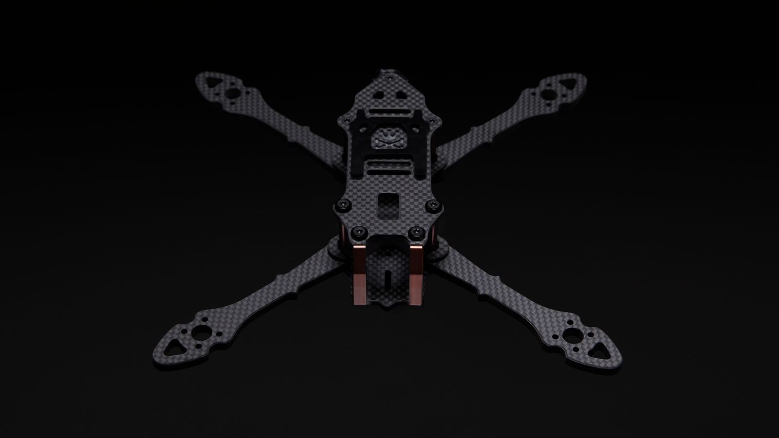Pirat Shorty 5-inch compact carbon fiber FPV freestyle drone frame